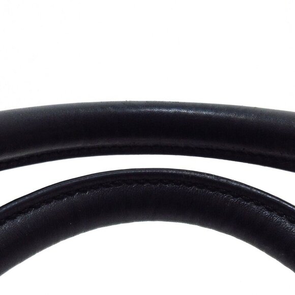 100% Authentic ChristiaDior Logogram Light gray Dark Navy Hand Bag - Picture 12 of 13